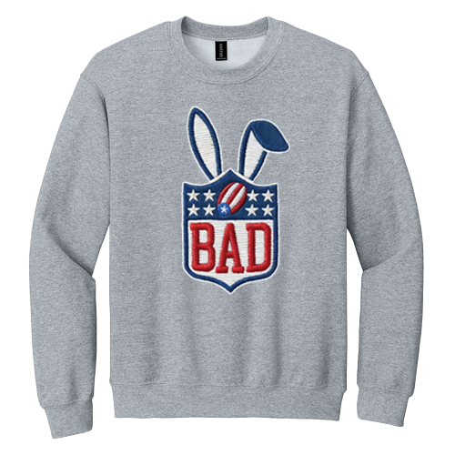 Need That Tees Embroidered NFL Super Bowl Crewneck Sweatshirt