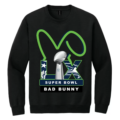 Need That Tees Super Bowl LX Crewneck Sweatshirt brought to you by The Bear Traxs thebeartraxs.com